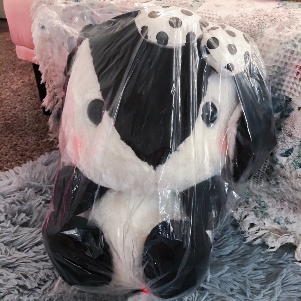 Amuse Pote Loppy Usa  Plush - Monotone Jumbo